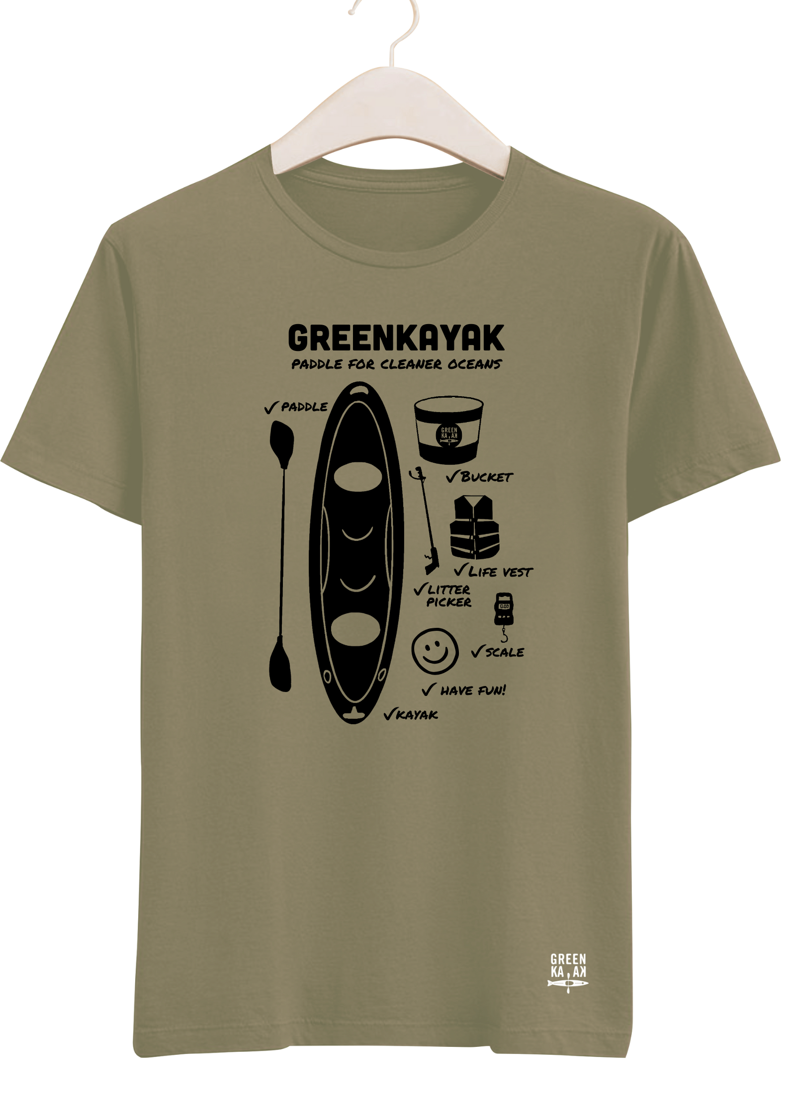GreenKayak T-Shirt - Image 1